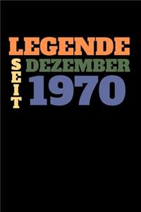 Legende seit Dezember 1970