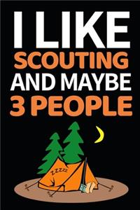 I Like Scouting And Maybe 3 People
