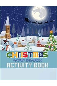 Christmas Word Search Activity Book