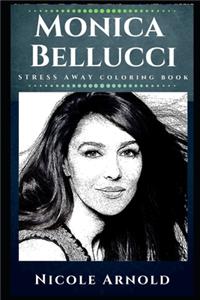 Monica Bellucci Stress Away Coloring Book