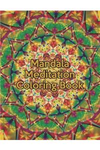 Mandala Meditation Coloring Book