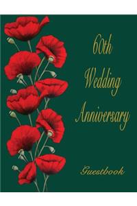60th Wedding Anniversary Guestbook