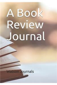 A Book Review Journal