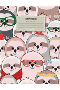 Composition notebook College ruled