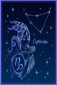 Capricorn: Zodiac Astrology Symbol Star Sign Gift Journal