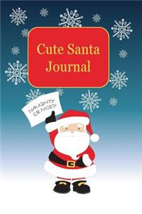 Cute Santa Journal