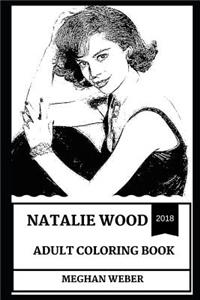 Natalie Wood Adult Coloring Book