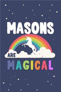 Masons Are Magical Journal Notebook