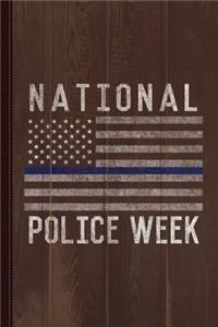 National Police Week Journal Notebook