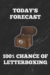Today's Forecast 100% Chance of Letterboxing
