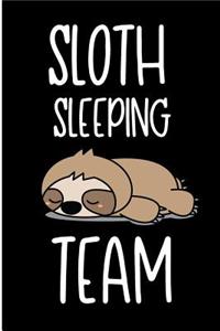 Sloth Sleeping Team