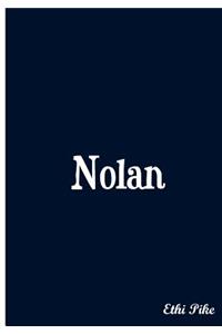 Nolan - Personalized Notebook