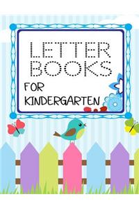Letter Books For Kindergarten