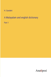 Malayalam and english dictionary