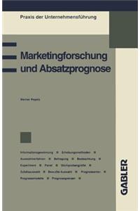 Marketingforschung Und Absatzprognose