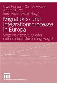 Migrations- Und Integrationsprozesse in Europa