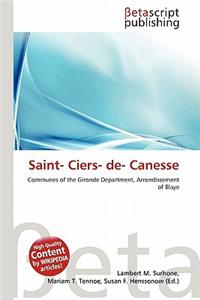 Saint- Ciers- de- Canesse