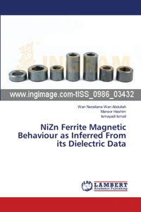 NiZn Ferrite Magnetic Behaviour as Inferred From its Dielectric Data