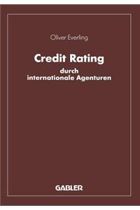Credit Rating Durch Internationale Agenturen