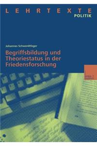 Begriffsbildung und Theoriestatus in der Friedensforschung