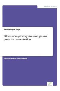 Effects of respiratory stress on plasma prolactin concentration