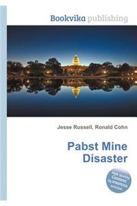 Pabst Mine Disaster