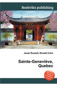 Sainte-Genevieve, Quebec