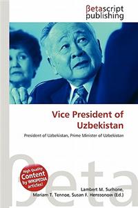 Vice President of Uzbekistan