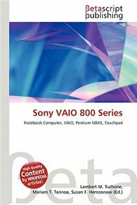Sony Vaio 800 Series