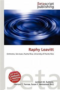 Raphy Leavitt
