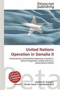 United Nations Operation in Somalia II