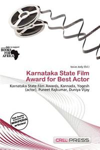 Karnataka State Film Award for Best Actor