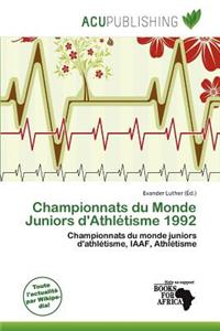 Championnats Du Monde Juniors D'Athl Tisme 1992