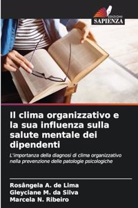 clima organizzativo e la sua influenza sulla salute mentale dei dipendenti