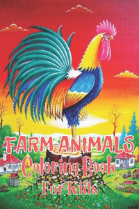 Farm Animals Coloring Book