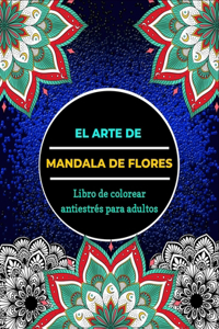 arte de mandala de flores