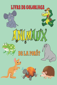 Livre de Coloriage Animaux de la Forêt