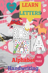 Learn Letters Alphabet Handwrting
