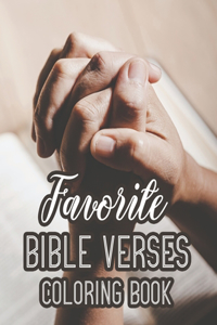 Favorite Bible Verses Coloring Book