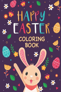Happy Easter Coloring Book