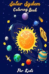 Solar System Coloring Book for Kids