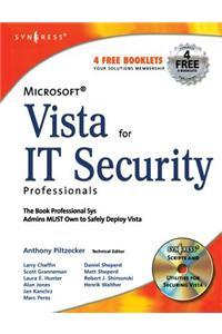 Microsoft Vista for It Security Professionals
