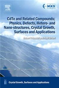 Cdte and Related Compounds