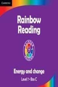 Rainbow Reading Level 7 - Energy and Change Kit Box C