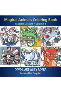 Magical Animals Coloring Book