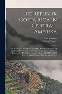 Republik Costa Rica in Central-Amerika