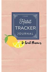 2 Years Habit Tracker Journal & Goal Planner