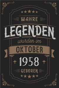 Wahre Legenden wurden im Oktober 1958 geboren
