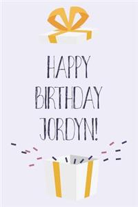Happy Birthday Jordyn