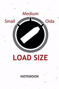 Medium Oida Load Size Small NOTEBOOK